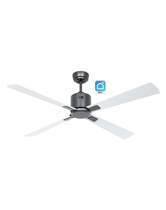 ventilador de techo con 4 aspas blanco