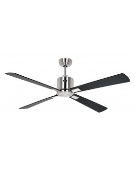 ventilador de techo con 3 aspas negras