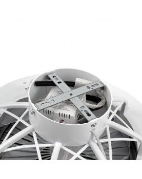 conexiones del Ventilador de techo sin aspas Noaton 11045B POLARIS Negro