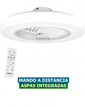 ventilador de techo sin aspas con mando a distancia