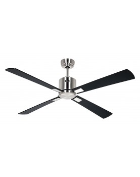 ventilador de techo con wifi y 4 aspas negro