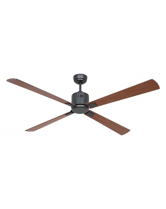 ventilador con 4 aspas color cereza