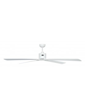 ventilador con 4 aspas color blanco