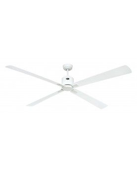 ventilador con 4 aspas color blanco