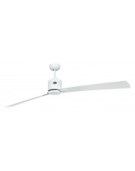 ventilador con 2 aspas color blanco