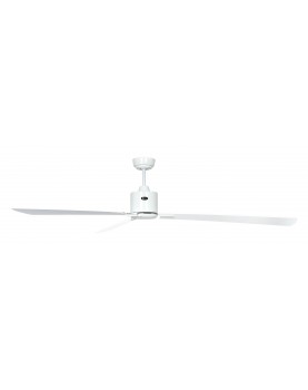 ventilador con 4 aspas color blanco