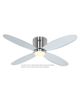 ventilador de techo con 4 aspas y luz