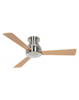 Ventilador de techo CasaFan 311670 Eco Pallas 116cm arce o haya/ cromo cepillado