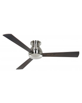 motor plateado con aspas de madera CasaFan 314271 Eco Pallas 142cm