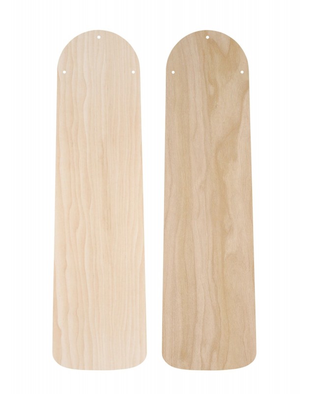 Set de aspas reversibles 132 arce claro/arce