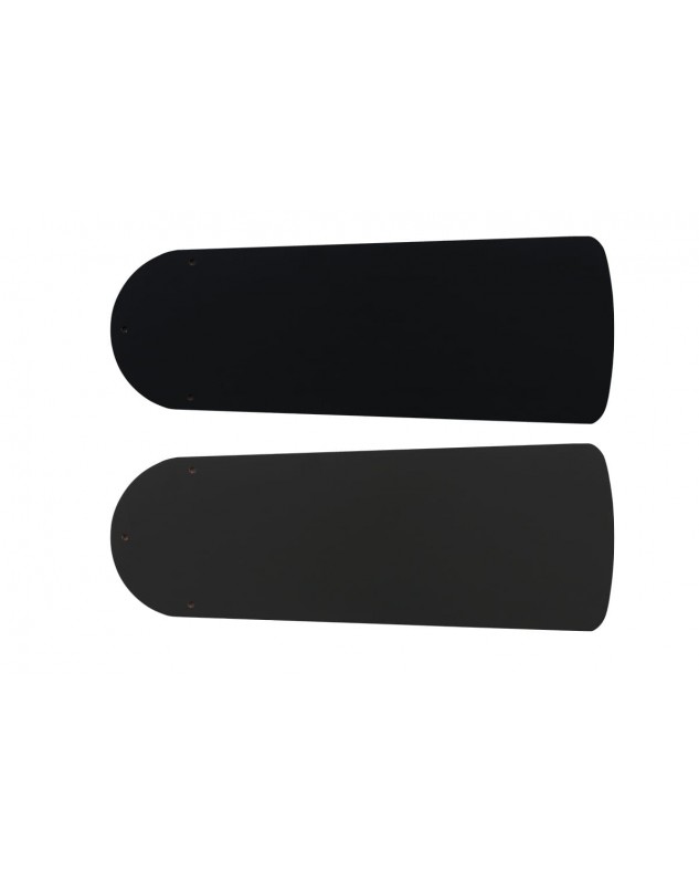 Set de aspas FLAT 103-III lacado negro/grafito