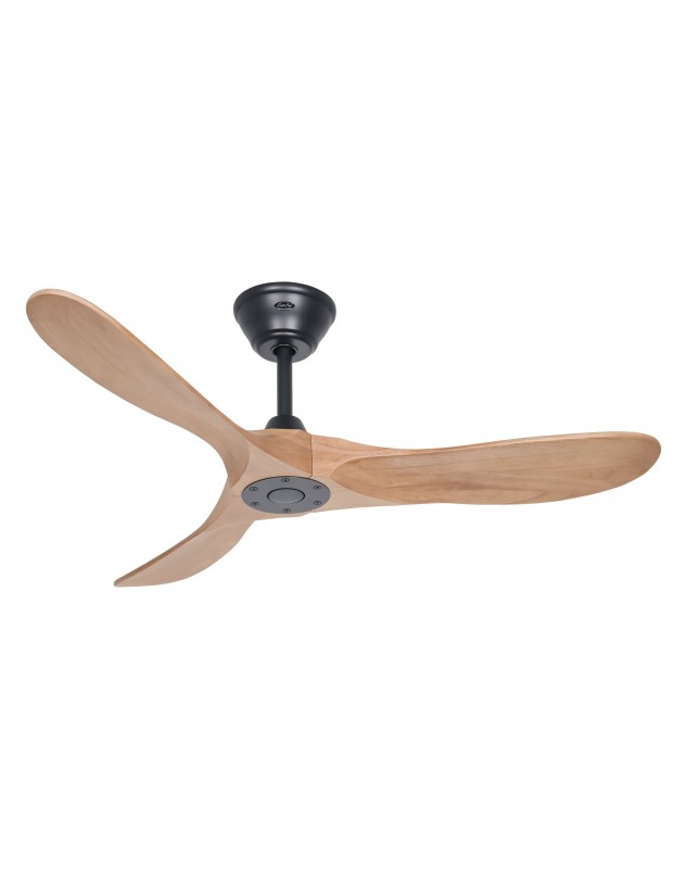 Ventilador de techo CasaFan 312225 ECO GENUINO 122cm negro mate/roble medio