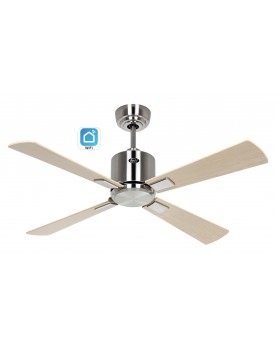 Motor Cromo cepillado/Aspas Arce