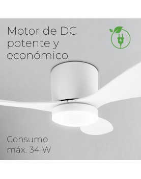 ventilador Fornax con motor DC