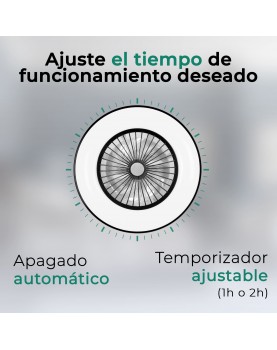 ajusta el tiempo de funcionamiento deseado