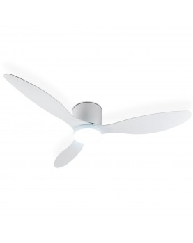 ventilador de techo fornax con luz intensa fria