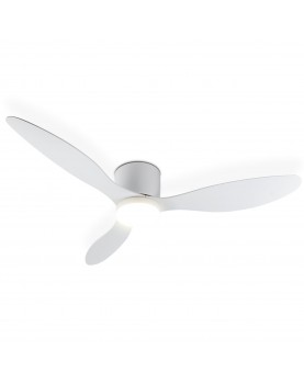 ventilador de techo fornax con luz intensa cálida