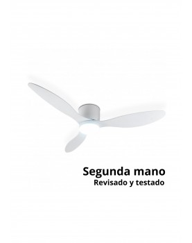 ventilador de techo fornax con luz intensa fria segunda mano