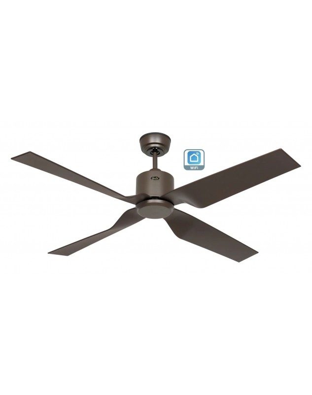 Ventilador de techo 413260 Eco Ventos IP44 132 Bronce con WIFI