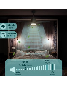 ventilador de techo silencioso