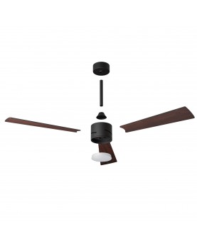 Ventilador de techo con luz