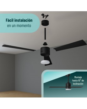 Montaje hasta 10° de inclinación.