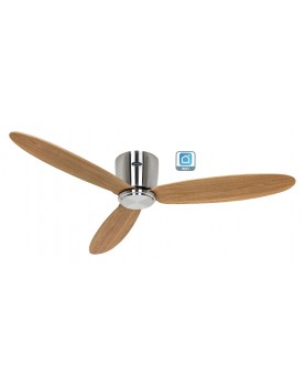 Ventilador de techo CasaFan 313300W ECO PLANO II 132cm roble natural Wi-Fi
