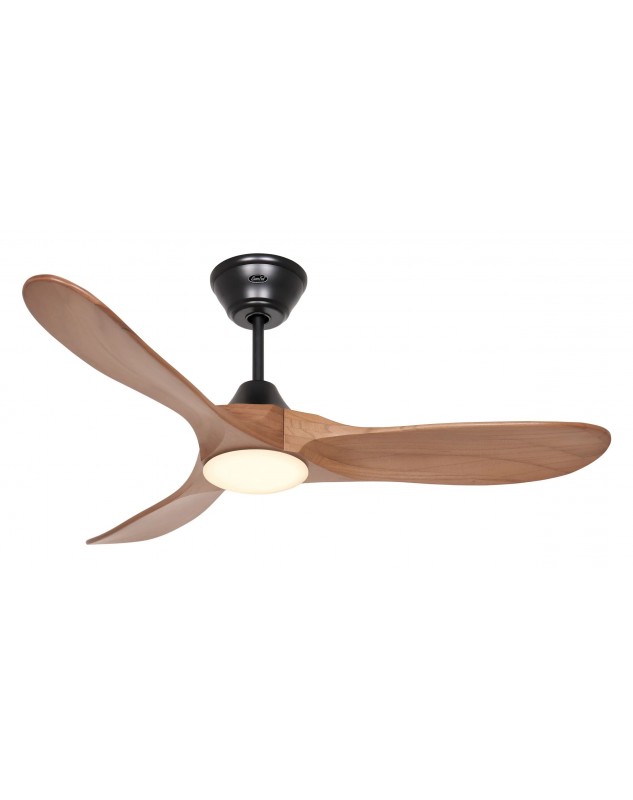 Ventilador de techo CasaFan 312269 ECO GENUINO-L con luz 122cm aspas nogal motor roble medio