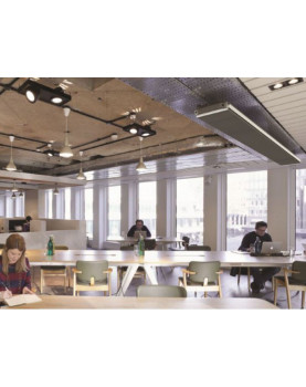 Ambientes amplios calentador halógeno 9815 HOTTOP 1500 W