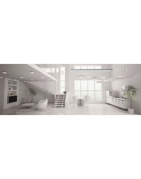 Ambiente calentador radiante casafan 9824 HOTTOP 2400 W posición de instalación