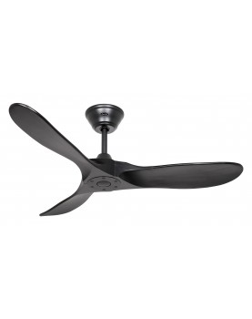Ventilador de techo CasaFan 312229 ECO GENUINO 122cm motor negro/aspas negro