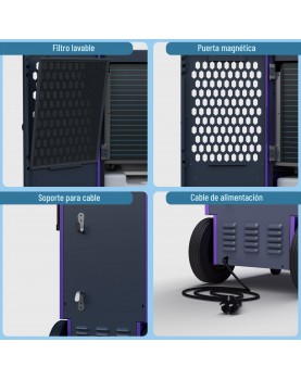 Características Deshumidificador DF4150