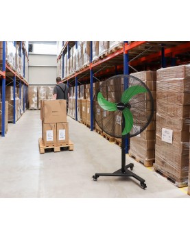 ventilador de pie en empresa