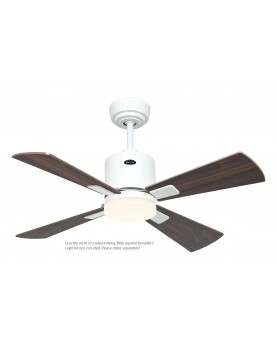 Ventilador de techo CasaFan 9430111 ECO NEO III 92cm motor blanco / aspas reversibles nogal con luz