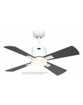 Ventilador de techo CasaFan 9430411 ECO NEO III 92cm motor blanco / aspas reversibles wengué con luz