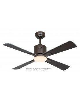 Ventilador de techo CasaFan 9491411 ECO NEO III 103cm motor bronce / aspas wengué con luz