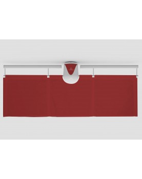 Ventilador de techo Sensu Punkah aspas rojo