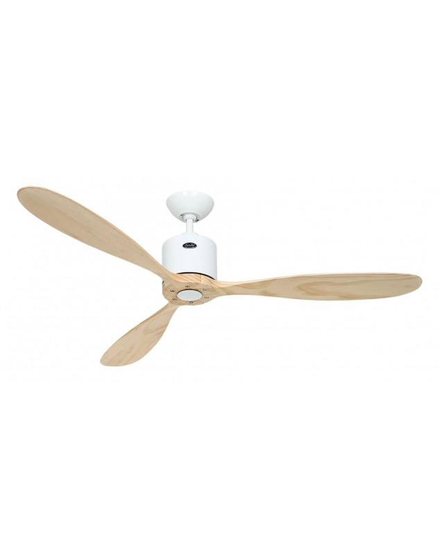 Ventilador de techo CasaFan AEROPLAN ECO WE-NT blanco/madera maciza
