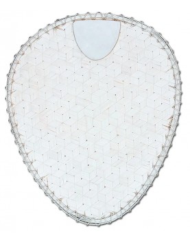 Set de 5 aspas Ø 132 cm CasaFan bambú blanco