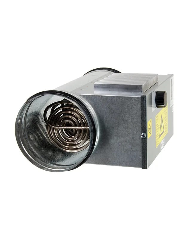 Serpentín calefactor eléctrico Vortice REHR 125-0,8