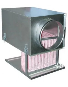 Caja de filtro con filtro de bolsillo Vortice RLFB7 250