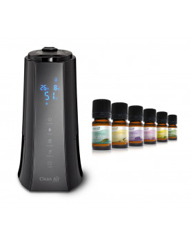 Humidificador de aire con aromaterapia Clean Air Optima CA-603 esencias de limón, lavanda y eucaliptus