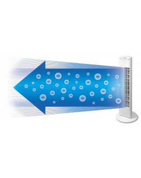 Ventilador para pie con ionizador Clean Air Optima CA-405 3.000.000 iones por cm3
