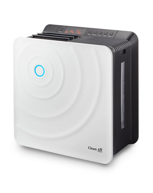 Humidificador de aire y purificador de aire Clean Air Optima CA-803 frente