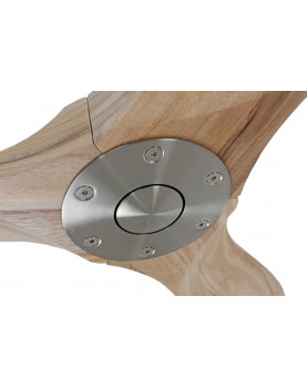 Ventilador de techo CasaFan 312215 Eco Genuino madera maciza color natural super silencioso