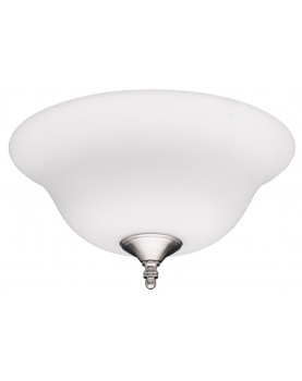 Kit de luz Frosted Opal 24126 para ventiladores de techo Hunter
