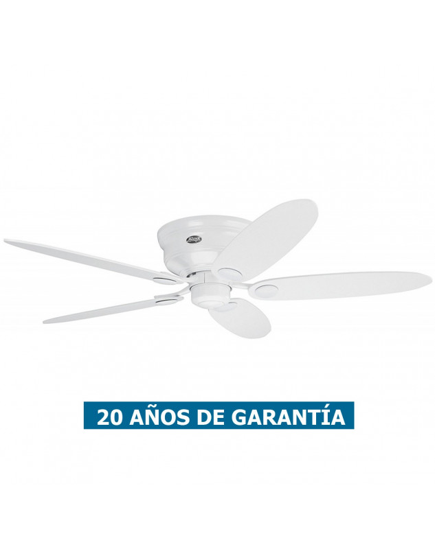 Ventilador de techo Hunter Low Profile color blanco