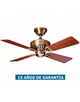Ventilador de techo Hunter Bayport 107 color roble claro