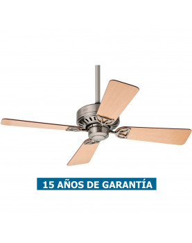 Ventilador de techo Hunter Bayport 107 color cromo satinado