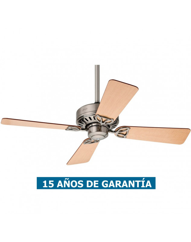 Ventilador de techo Hunter Bayport 107 color cromo satinado